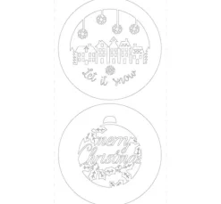 Lightboxes "Merry Christmas", 2er-Set