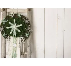 Magazin DIY Filz + Wolle + Draht Herbst Weihnachten "Retro-Wickelsterne"