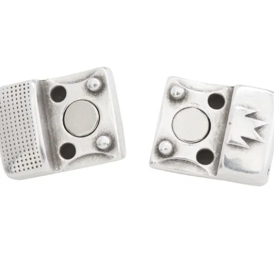 Magnetverschluss "Ethno", für Bänder 10 mm breit