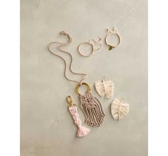 Makramee-Schmuckset "With Love"