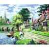Malen nach Zahlen "Am Fluss", 30 x 40 cm