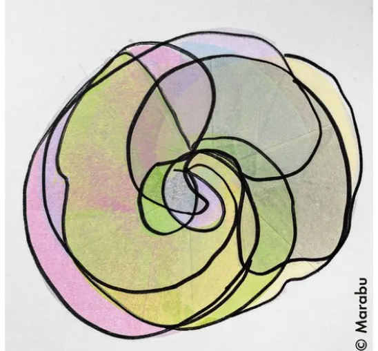 Marabu Acryl Color Squeegee Art Set