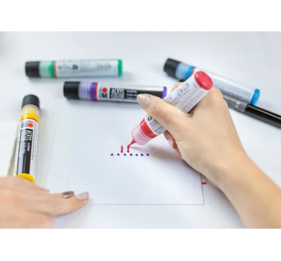 Marabu Acryl Color Squeegee Art Set