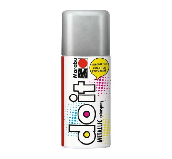 Marabu do it METALLIC,150ml, Metallic-Silber