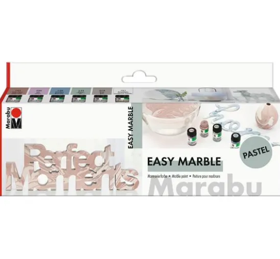 Marabu EASY MARBLE-Set "PASTELL"