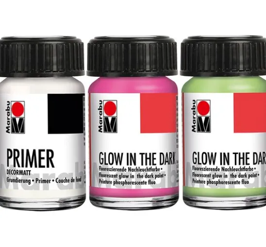 Marabu GLOW IN THE DARK-Set "DREAM"