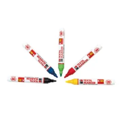 Marabu KIDS TEXTILMARKER, 5er-Set