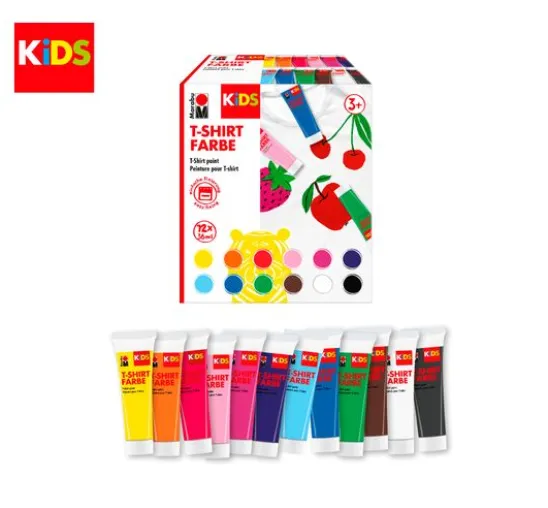 Marabu KiDS "T-Shirt Farbe", 12 x 36 ml