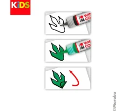 Marabu KiDS Window Color Set "Dinosaurier"