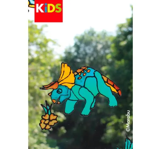 Marabu KiDS Window Color Set "Dinosaurier"