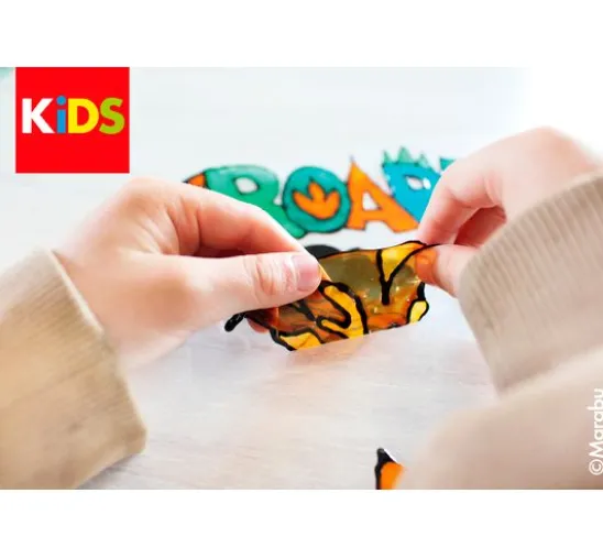 Marabu KiDS Window Color Set "Dinosaurier"
