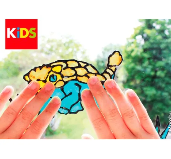 Marabu KiDS Window Color Set "Dinosaurier"