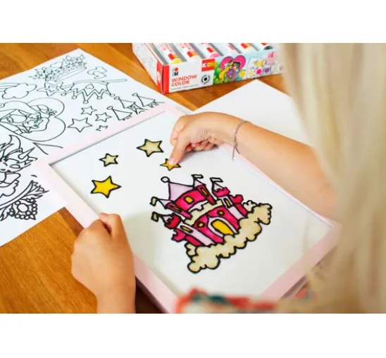 Marabu KiDS Window Color Set "Prinzessin"