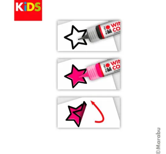 Marabu KiDS Window Color Set "Prinzessin"