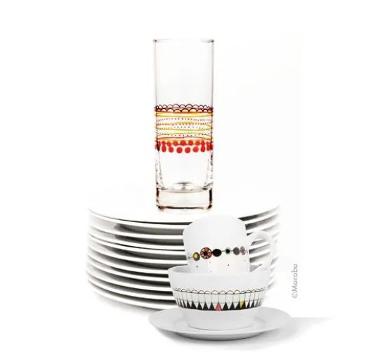 Marabu Porcelain & Glass "Painter", 5er-Set