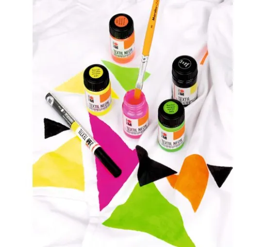 Marabu Textil Neon Set