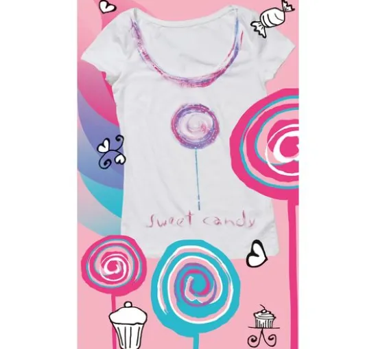 Marabu Textil-Set "Sweet Candy"