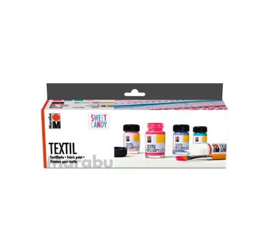 Marabu Textil-Set "Sweet Candy"