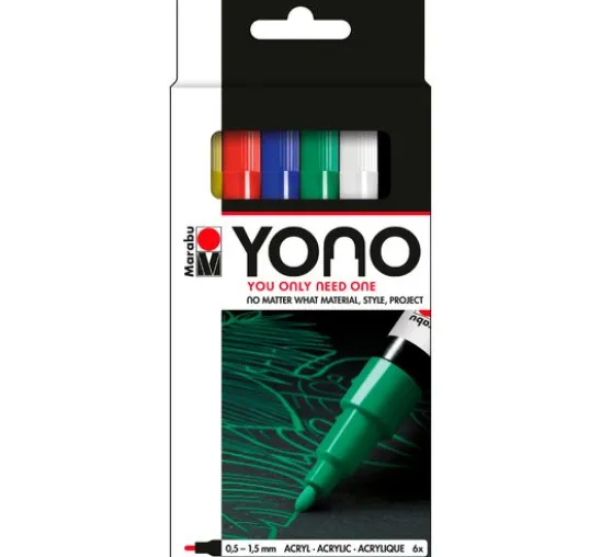 Marabu YONO Marker-Set "BASIC 1,5"