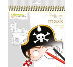 Maskenmalbuch Graffy Pop "Jungen"