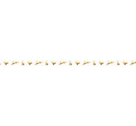 Masking Tape "Hasen, gold"