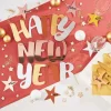Metallic- und Glitzerpapier-Mix, A4, 32 Blatt