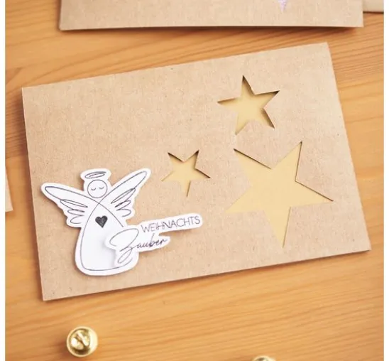 Metallic- und Glitzerpapier-Mix, A4, 32 Blatt