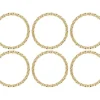 Metall Ring gedreht