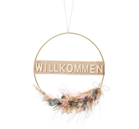 Metallring "Kreis", Goldfarben