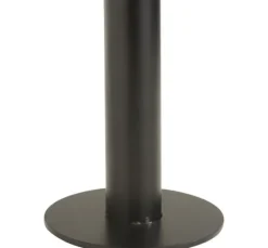 Metall-Stabkerzenhalter, schwarz