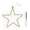 Metall-Stern mit LED-Mini-Lichter inkl. Timer 6/18 Std.