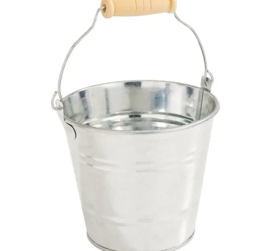 Metall-Topf mit Henkel
