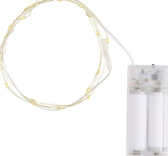 Micro LED Lichterkette "Blinkend" mit Timer 6/18 Std., 20 LEDs