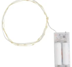 Micro-LED-Lichterkette mit Timer 6/18Std., 20 LEDs