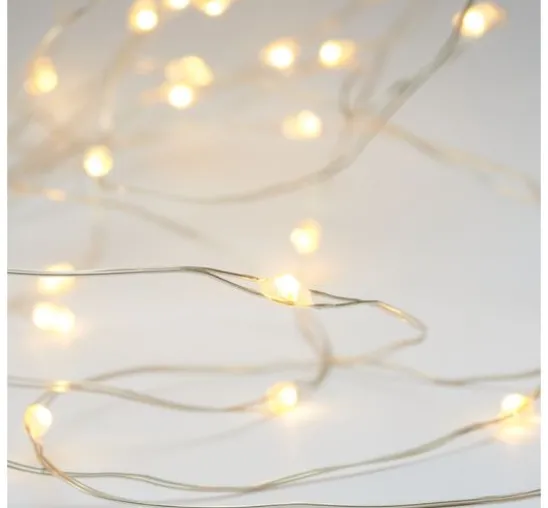 Micro-LED-Lichterkette, 5-strängig, mit Timer