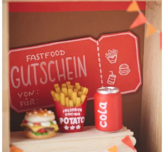 Minatur-Set "Fastfood"