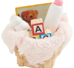 Miniatur Babykörbchen