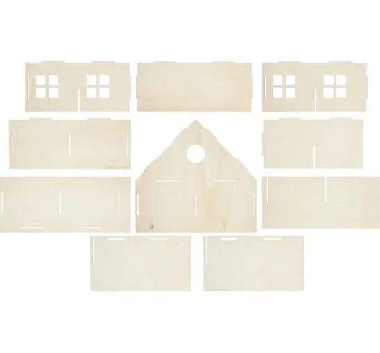 Miniaturhaus/Puppenhaus