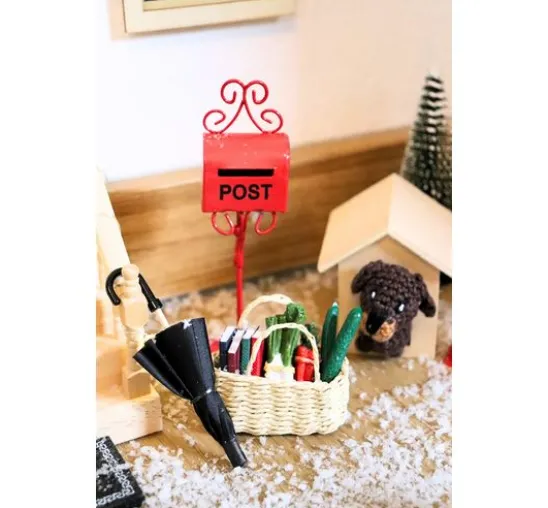 Miniatur Hundehütte
