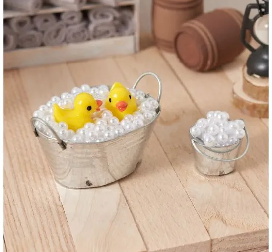 Miniatur Metall-Wanne