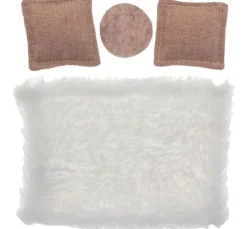 Miniatur-Set "Kissen und Teppich"
