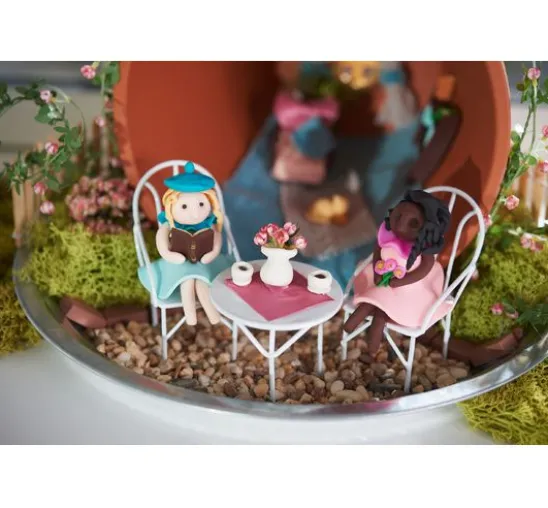 Miniatur Strauch, blühend