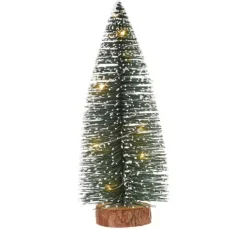 Miniatur Tanne mit LED Beleuchtung, 20 cm
