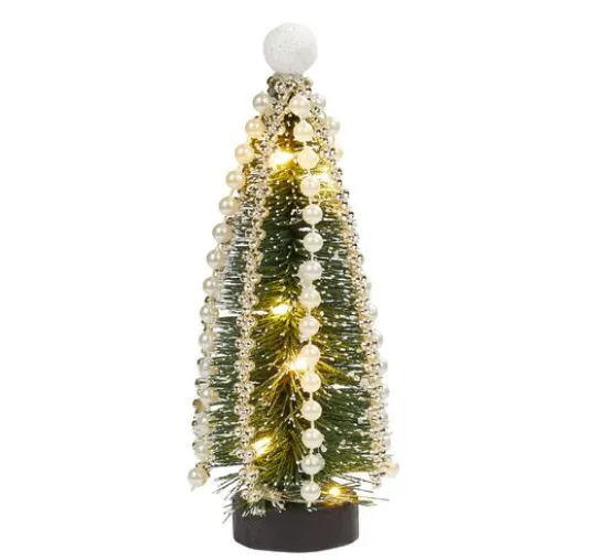 Miniatur Tanne mit LED Beleuchtung, 20 cm