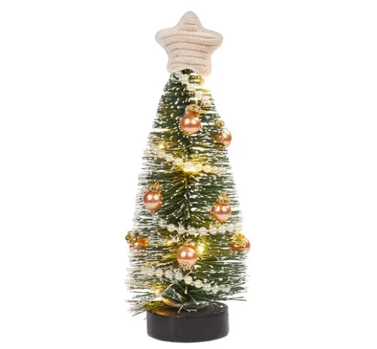 Miniatur Tanne mit LED Beleuchtung, 20 cm