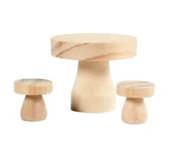 Miniatur Tisch und Hocker