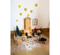 Miniatur Treppe mit Handlauf