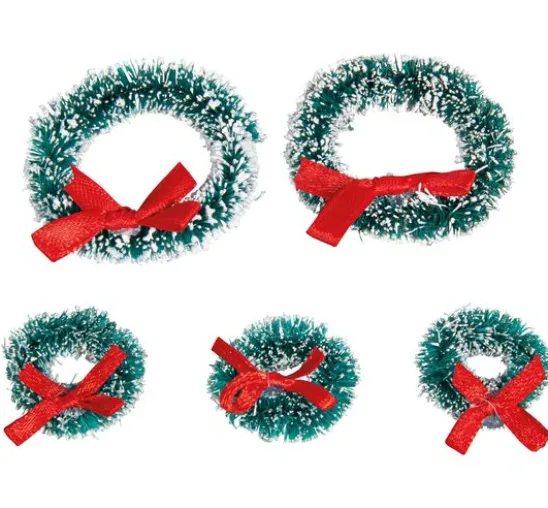 Miniatur Weihnachtskränze