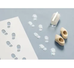 Mini Bastelset Wichteltür "Fußabdrücke"