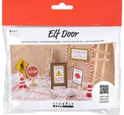Mini Bastelset Wichteltür "Im Bau"